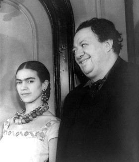 Diego Rivera et son épouse Frida Kahlo